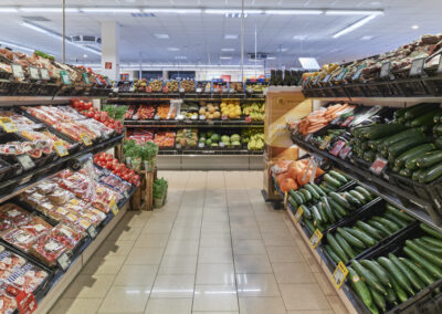 Obst-Gemüse Abteilung